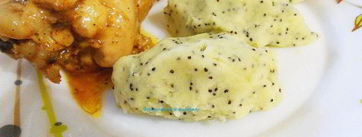 картофельное пюре с маком. Шаг 4