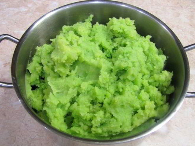 Рецепт картофельного пюре со шпинатом