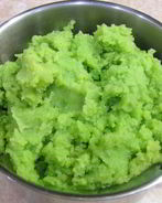 Картофельное пюре со шпинатом