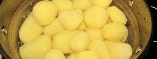 картофельное пюре со шпинатом. Шаг 2