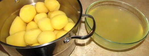 картофельное пюре со шпинатом. Шаг 3