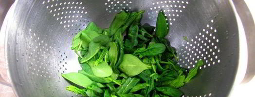 картофельное пюре со шпинатом. Шаг 5