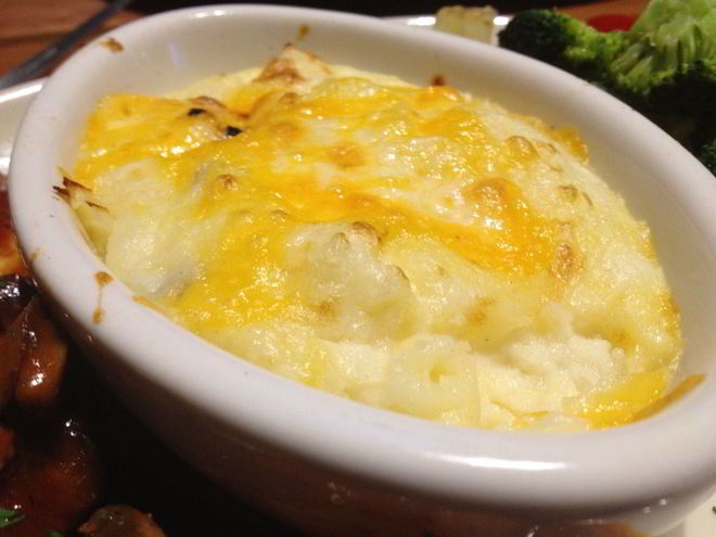 Рецепт картофельного пюре запеченного с сыром