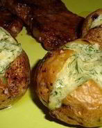 Картофельный гарнир в духовке