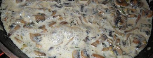 картофельные ньокки с грибной подливкой. Шаг 6