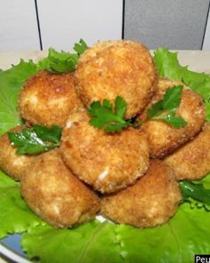 Клецки из куриного филе с луком