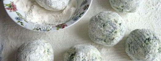 клецки со шпинатом и сыром. Шаг 5