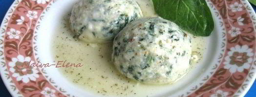 клецки со шпинатом и сыром. Шаг 8