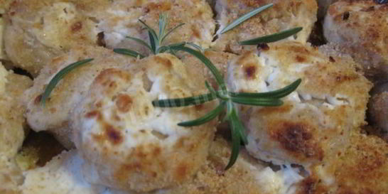 Клецки в сметане