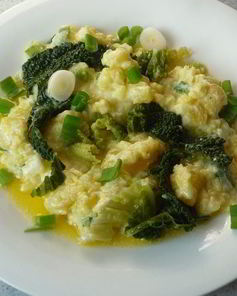 Колканнон — ирландское картофельное пюре с савойской капустой