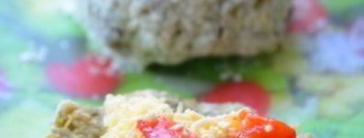 баклажанные котлетки со сладким перцем. Шаг 6