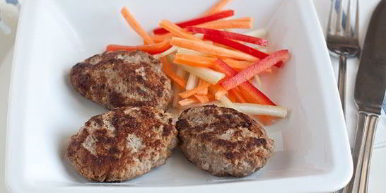 Диетические котлеты из говядины