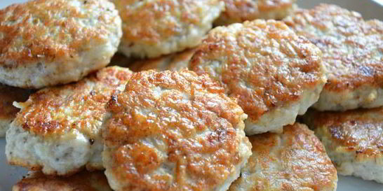 Диетические котлеты с шампиньонами