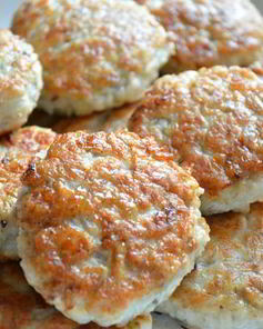 Диетические котлеты с шампиньонами