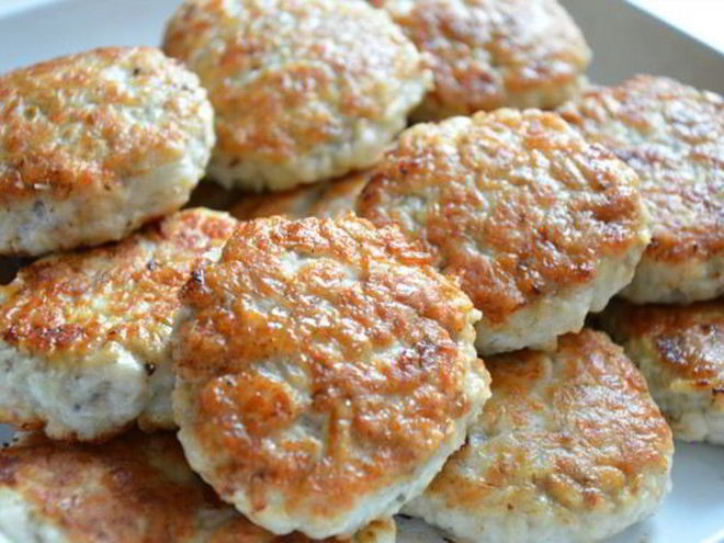 Рецепт диетических котлет с шампиньонами