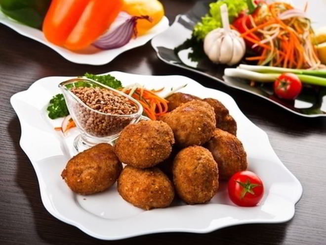 Рецепт гречневых котлет с грибами