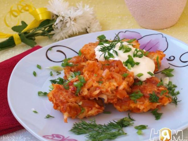 Рецепт капустных котлет в томате