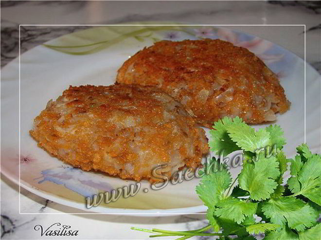 Рецепт капустных котлет