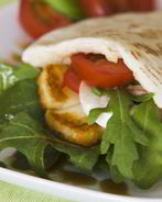 Кармашки с котлетами из лосося