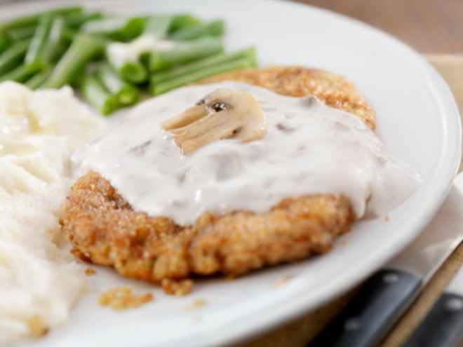 Рецепт картофельных котлет с грибами и сыром