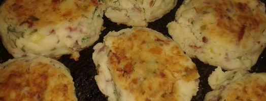 картофельные котлеты с колбасным фаршем. Шаг 5