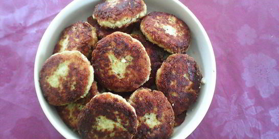 Картофельные котлеты с треской