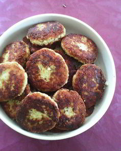 Картофельные котлеты с треской