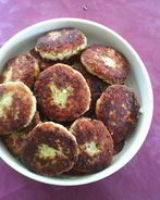 Картофельные котлеты с треской