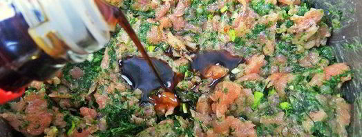 котлетки паровые из лосося со шпинатом. Шаг 6