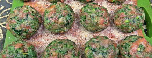 котлетки паровые из лосося со шпинатом. Шаг 8