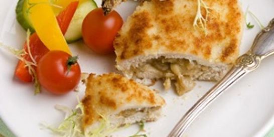 Котлеты, фаршированные грибами