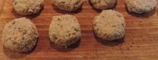 котлеты из баклажанов жареные. Шаг 6