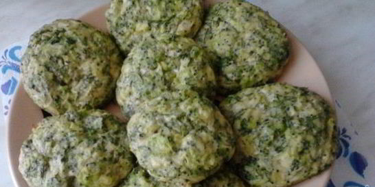 Котлеты из брокколи в духовке