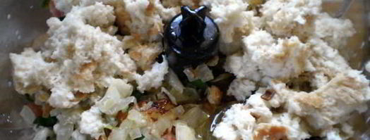 котлеты из двух видов рыб со сливочным соусом. Шаг 4