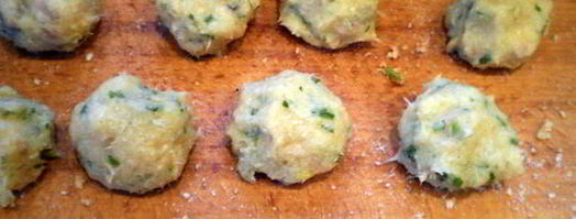 котлеты из двух видов рыб со сливочным соусом. Шаг 7