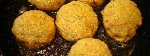 котлеты из двух видов рыб со сливочным соусом. Шаг 9