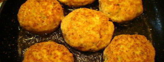 котлеты из двух видов рыб со сливочным соусом. Шаг 10