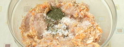 котлеты из филе индейки в духовке. Шаг 5