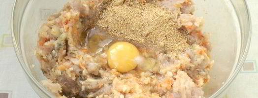 котлеты из филе индейки в духовке. Шаг 6