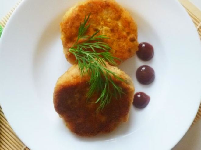 Рецепт котлет из горбуши