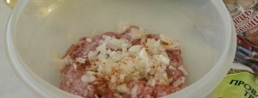 котлеты из индейки с кабачком. Шаг 3