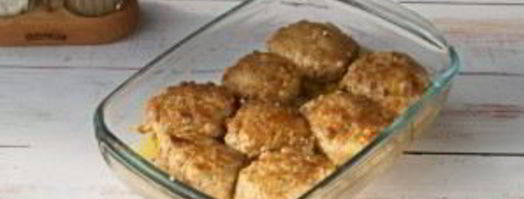 котлеты из индейки с жареными яблоками. Шаг 3