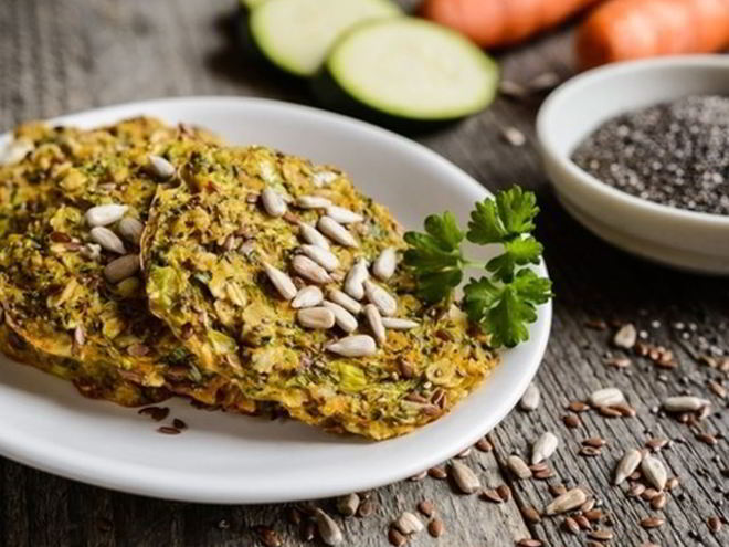 Рецепт котлет из кабачков с овсяными хлопьями