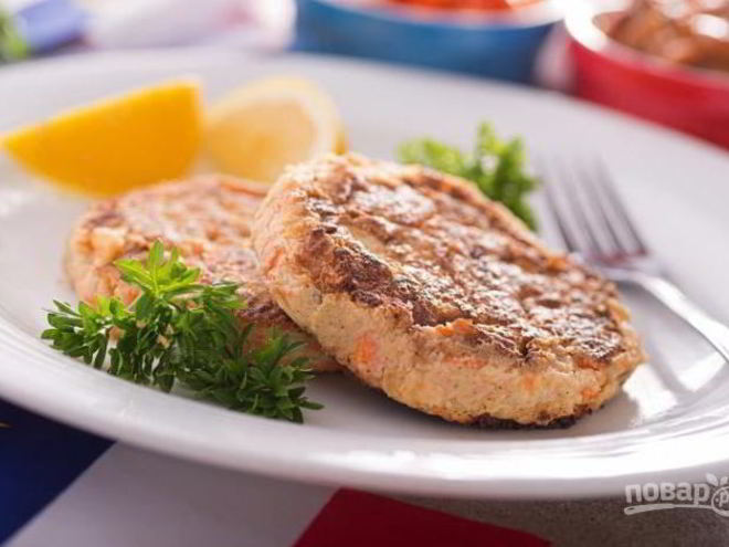 Рецепт котлет из кеты сочные
