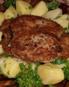 Котлеты из консервов рыбных