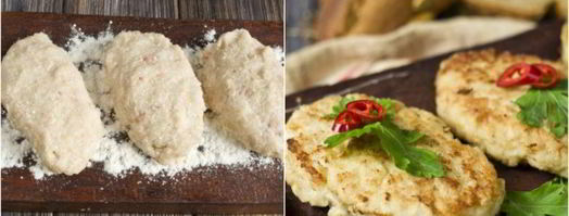 котлеты из минтая. Шаг 3