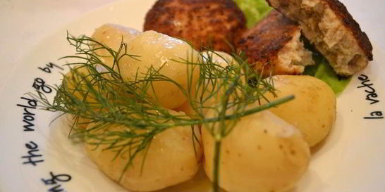 Котлеты из щуки с салом