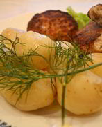 Котлеты из щуки с салом