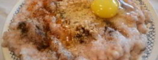 котлеты из щуки с салом. Шаг 5