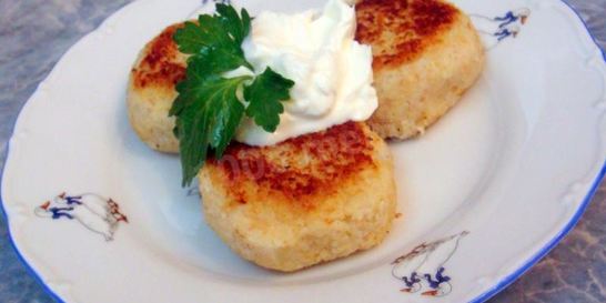 Котлеты из цветной капусты овощные